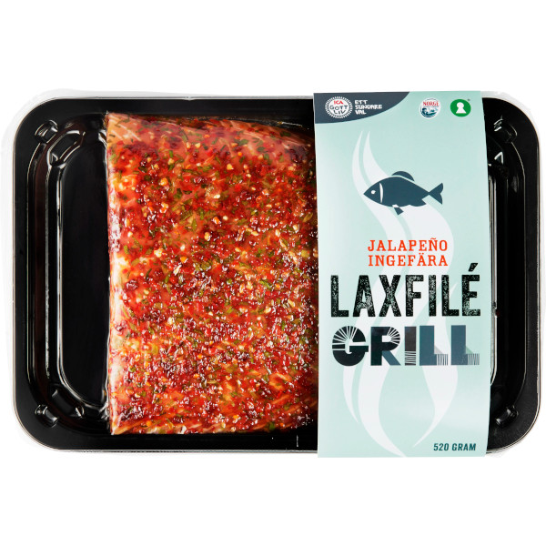 ICA Gott Liv Laxfilé Grill Jalapeño/Ingefära