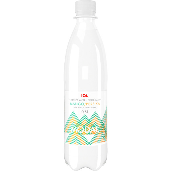 ICA Vatten Kolsyrat Mango/Persika