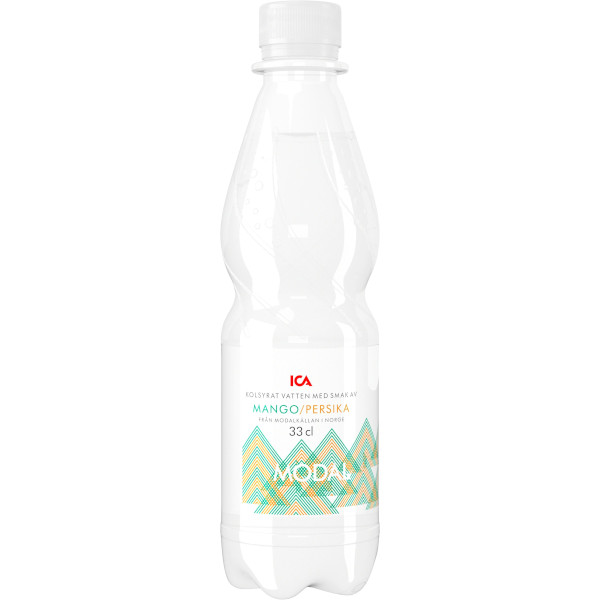 ICA Vatten Kolsyrat Mango/Persika