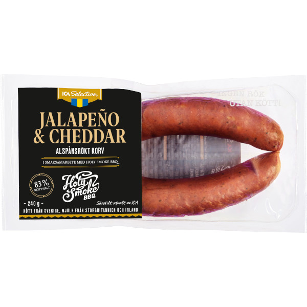 ICA Selection Korv Jalapeño & Cheddar