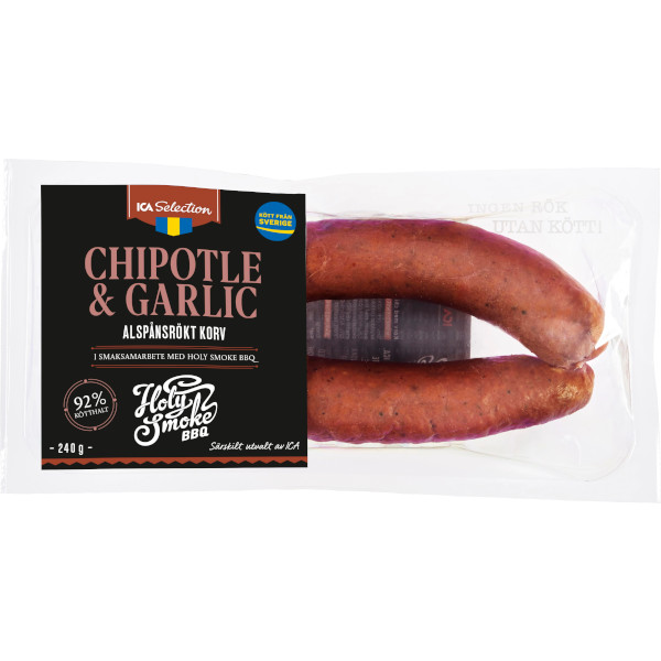 ICA Selection Korv Chipotle & Garlic