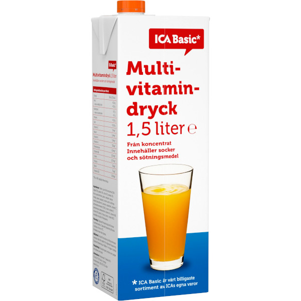 ICA Basic Multivitamindryck