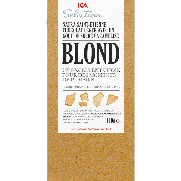 ICA Selection Chokladkaka Blond