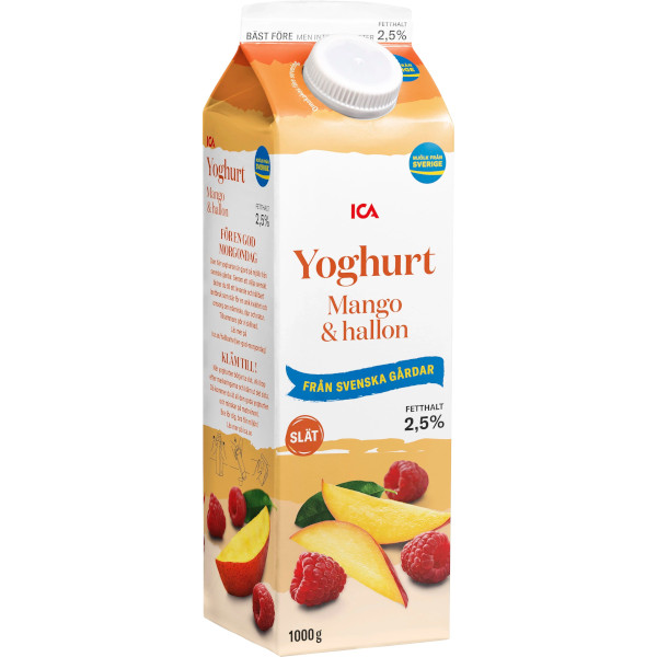 ICA Yoghurt Mango & Hallon