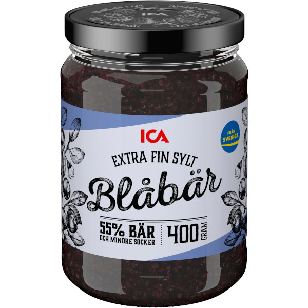 ICA Blåbärssylt Extra Fin