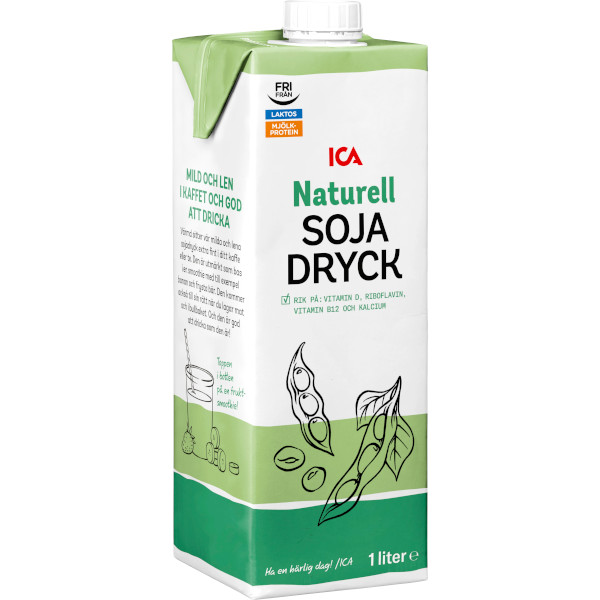 ICA Sojadryck Naturell