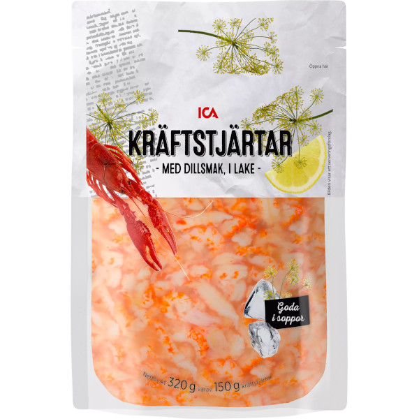 ICA Kräftstjärtar Dillsmak Lake