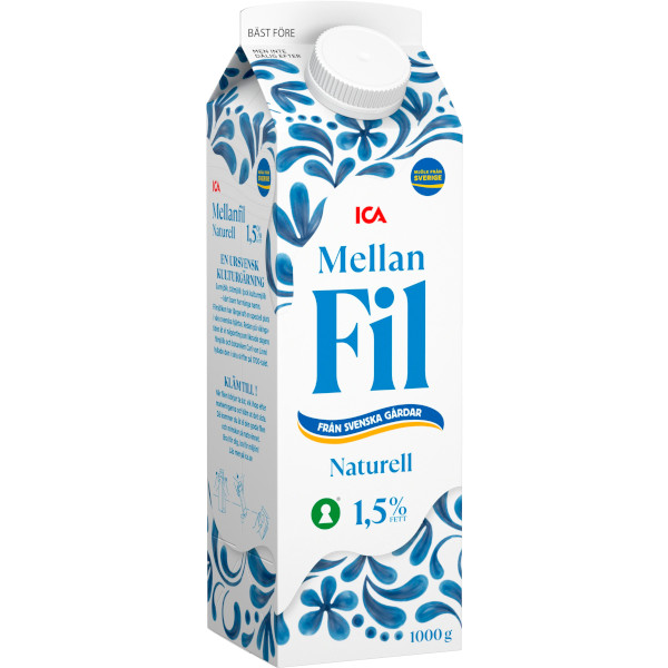 ICA Mellanfil Naturell