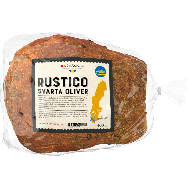 ICA Selection Rustico Svarta Oliver
