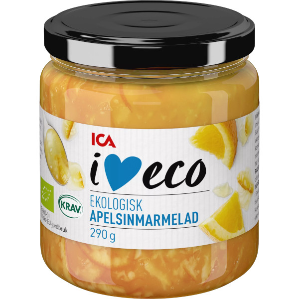 ICA I Love Eco Apelsinmarmelad Ekologisk