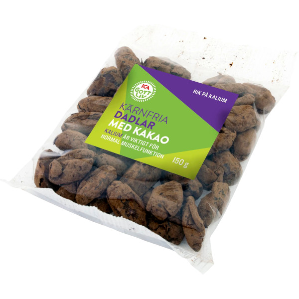 ICA Dadlar Kärnfria Kakao