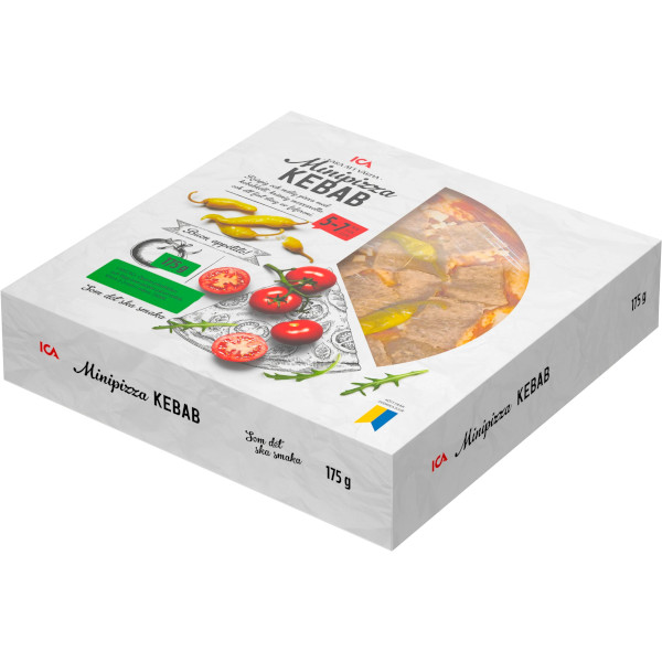 ICA Minipizza Kebab