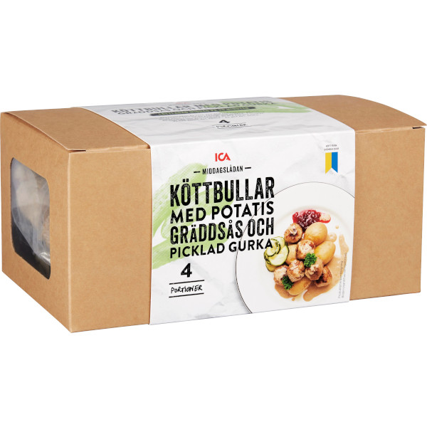 ICA Middagslådan Köttbullar & Potatis