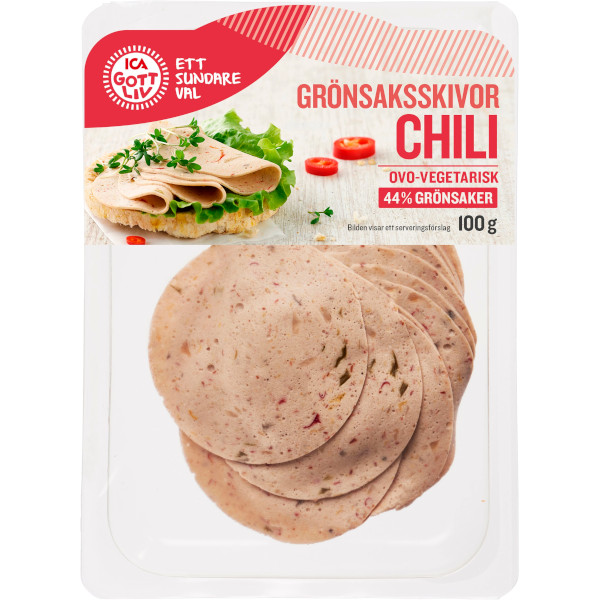 ICA Gott Liv Grönsaksskivor Chili
