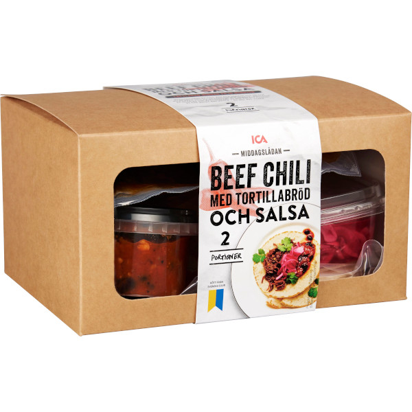 ICA Middagslådan Beef Chili