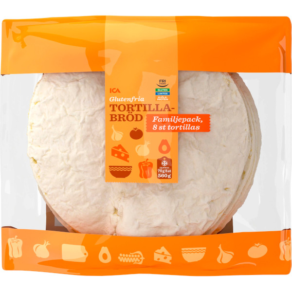 ICA Tortillabröd Glutenfria