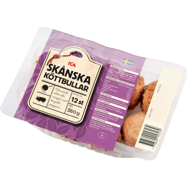 ICA Köttbullar Skånska
