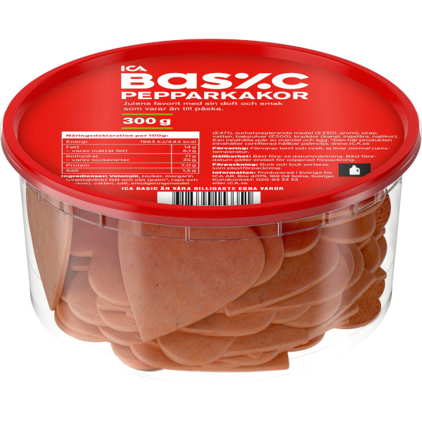 ICA Basic Pepparkakor