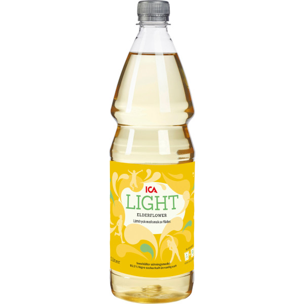 ICA Lättdryck Light Elderflower