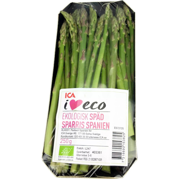 ICA I Love Eco Sparris Ekologisk