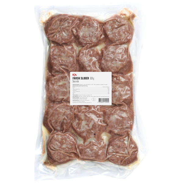 ICA Hamburgare Sliders Sous Vide