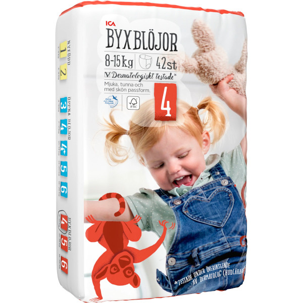 ICA Byxblöjor 8-15kg