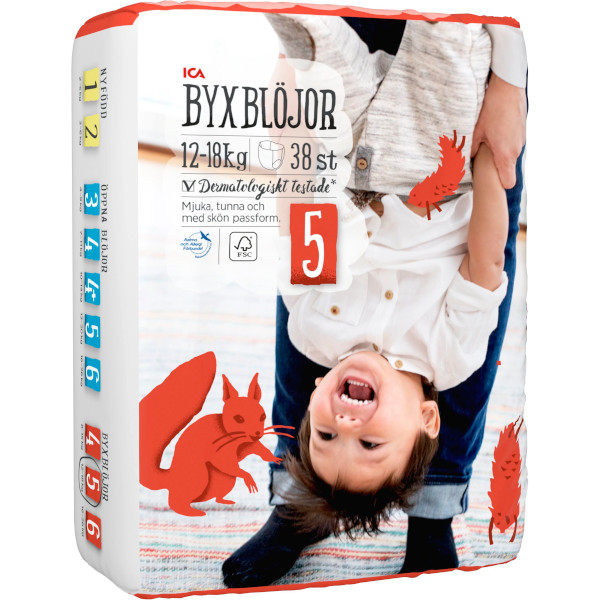 ICA Byxblöjor 12-18kg