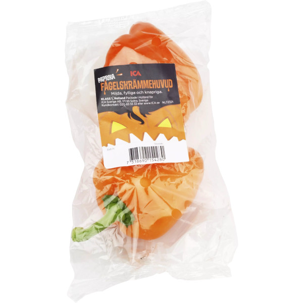 ICA Paprika Fågelskrämmehuvud