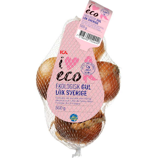 ICA I Love Eco Gul Lök Ekologisk