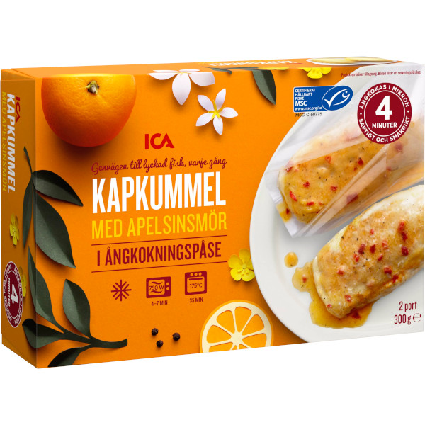 ICA Kapkummel Ångkokningspåse Apelsinsmör