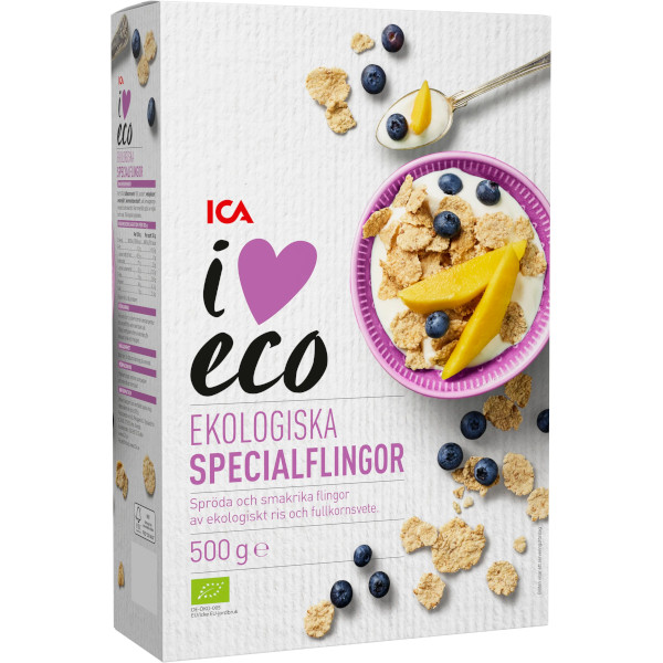 ICA I Love Eco Specialflingor Ekologiska