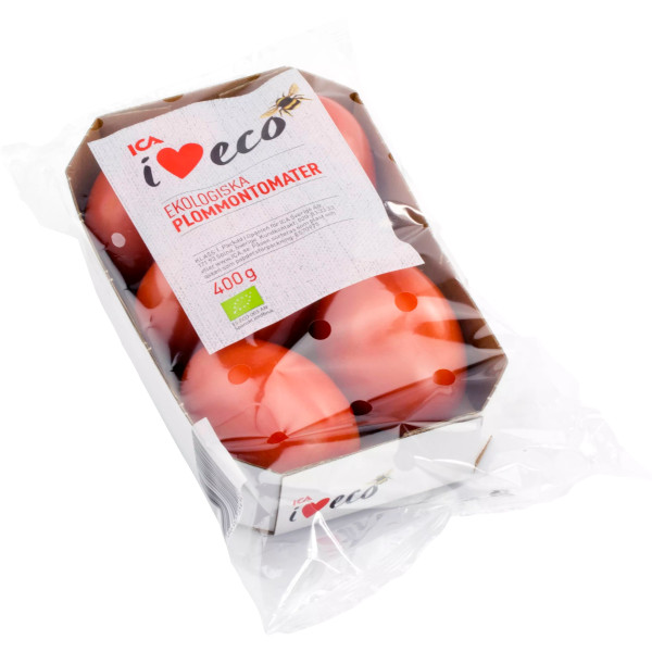 ICA I Love Eco Plommontomater Ekologiska