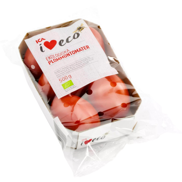 ICA I Love Eco Plommontomater Ekologiska
