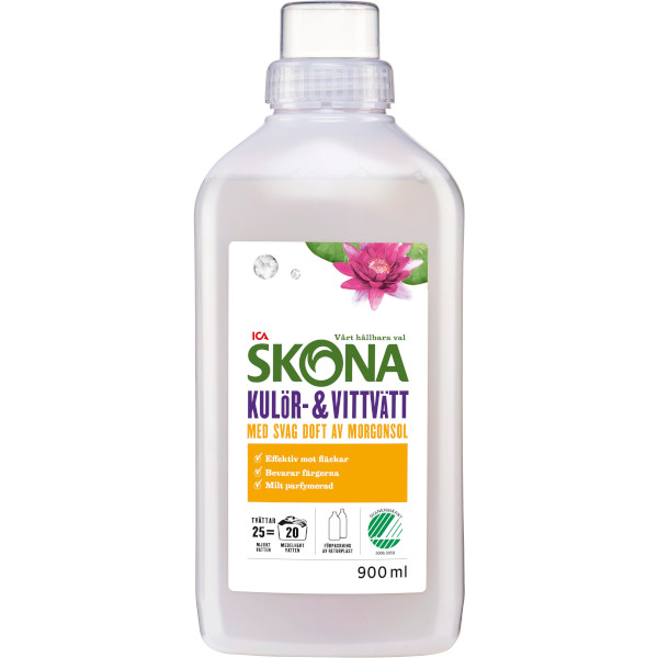 ICA Skona Kulör & Vittvätt Flytande Morgonsol