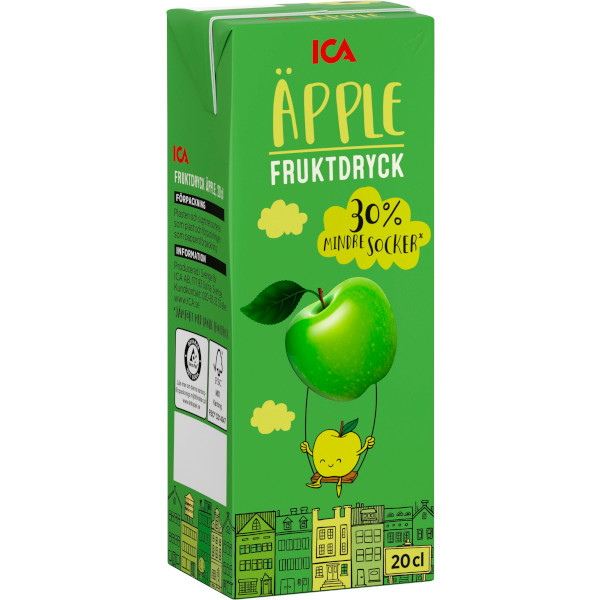 ICA Fruktdryck Äpple