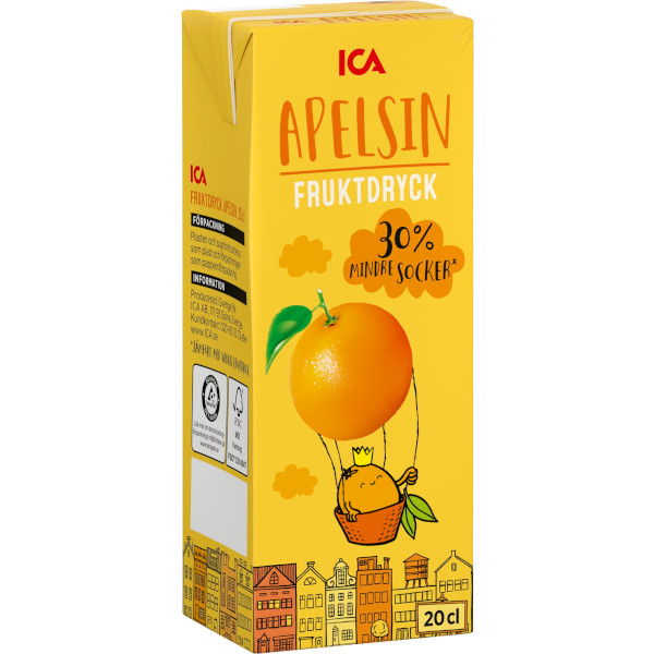 ICA Fruktdryck Apelsin