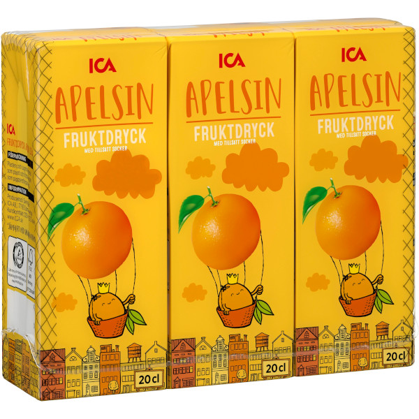 ICA Fruktdryck Apelsin