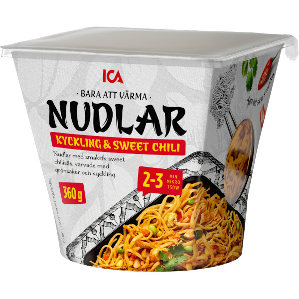 ICA Nudlar Kyckling & Sweet Chili