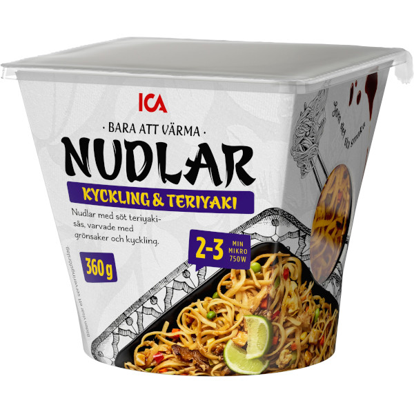 ICA Nudlar Kyckling & Teriyaki