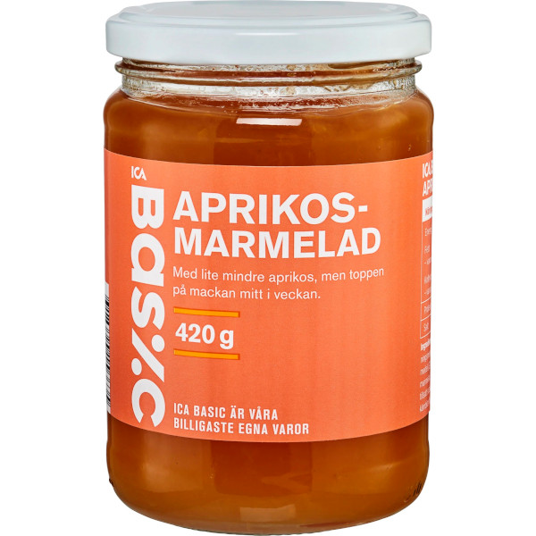 ICA Basic Aprikosmarmelad
