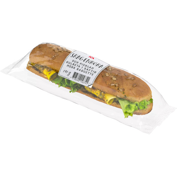ICA Mörk Baguette Skagenröra