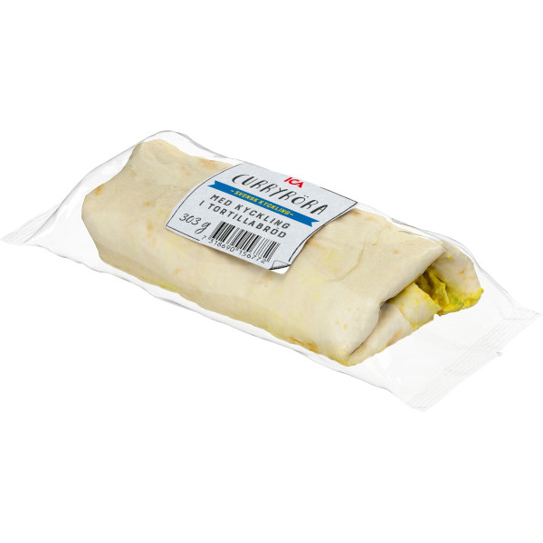 ICA Wrap Kyckling & Curryröra