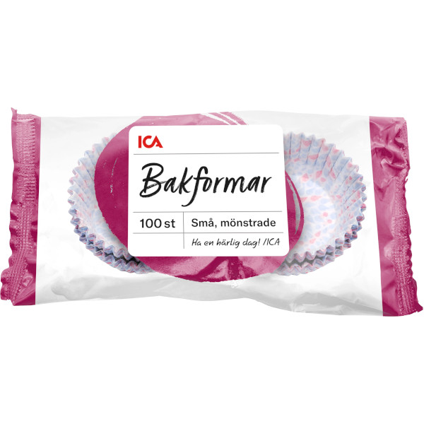 ICA Bakformar Små Mönstrade