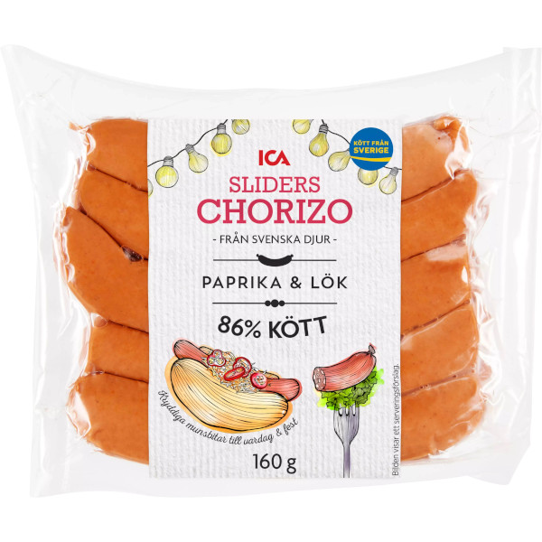 ICA Sliders Chorizo