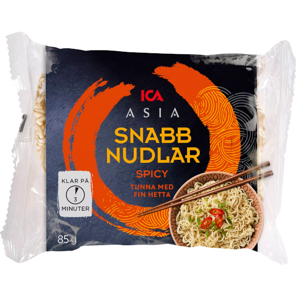 ICA Asia Snabbnudlar Spicy