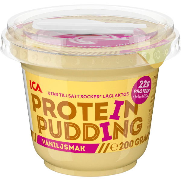 ICA Proteinpudding Vanilj