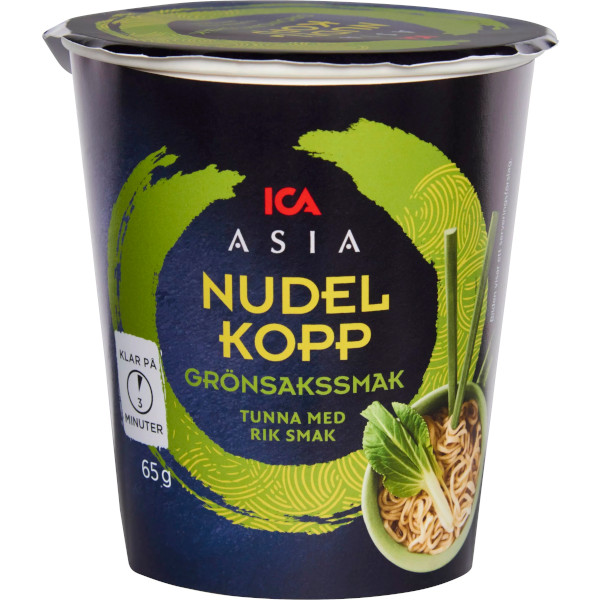 ICA Asia Nudelkopp Grönsakssmak