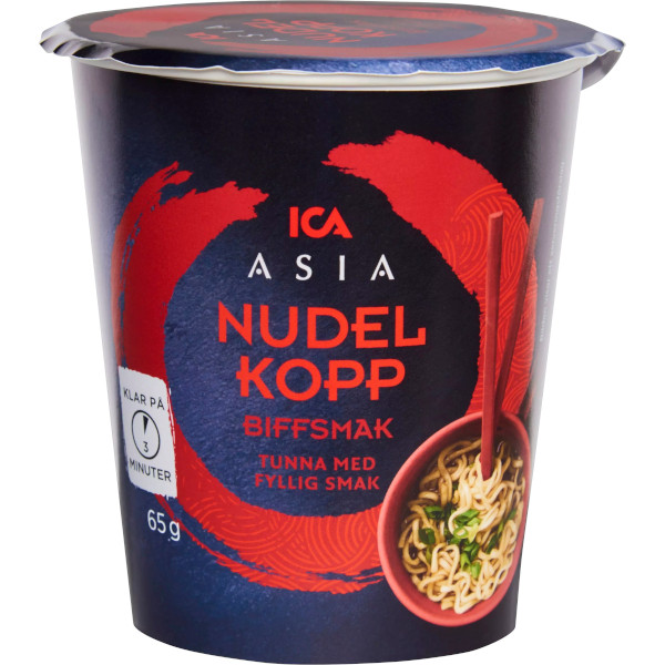 ICA Asia Nudelkopp Biffsmak