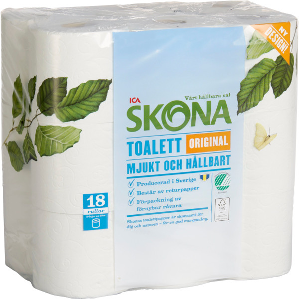 ICA Skona Toalettpapper