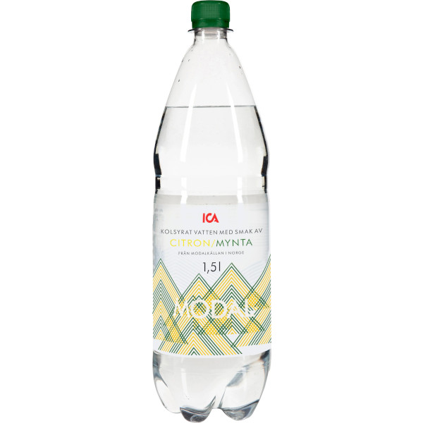 ICA Vatten Kolsyrat Citron/Mynta